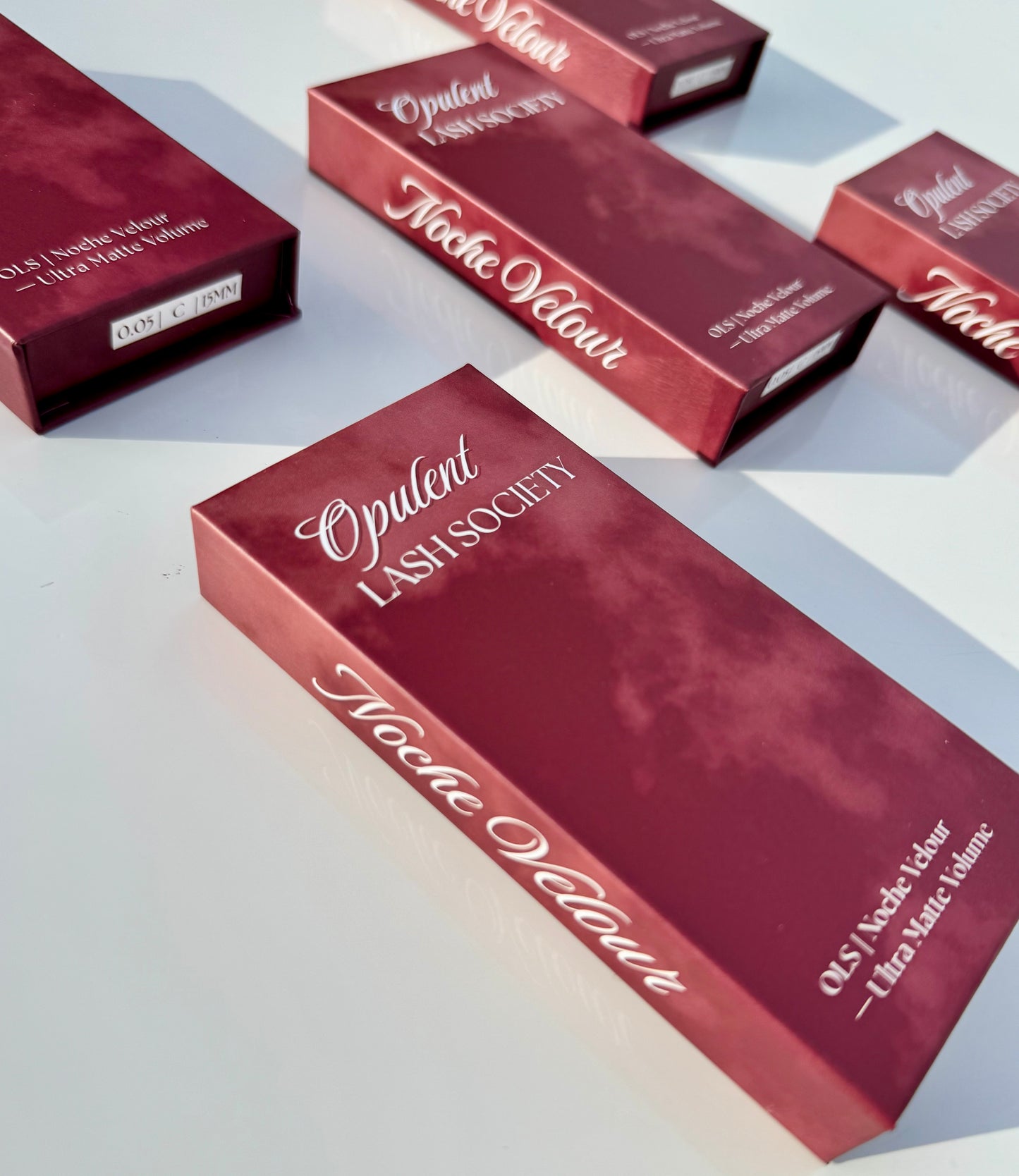 Noche Velour — Ultra Matte Volume Lash Trays