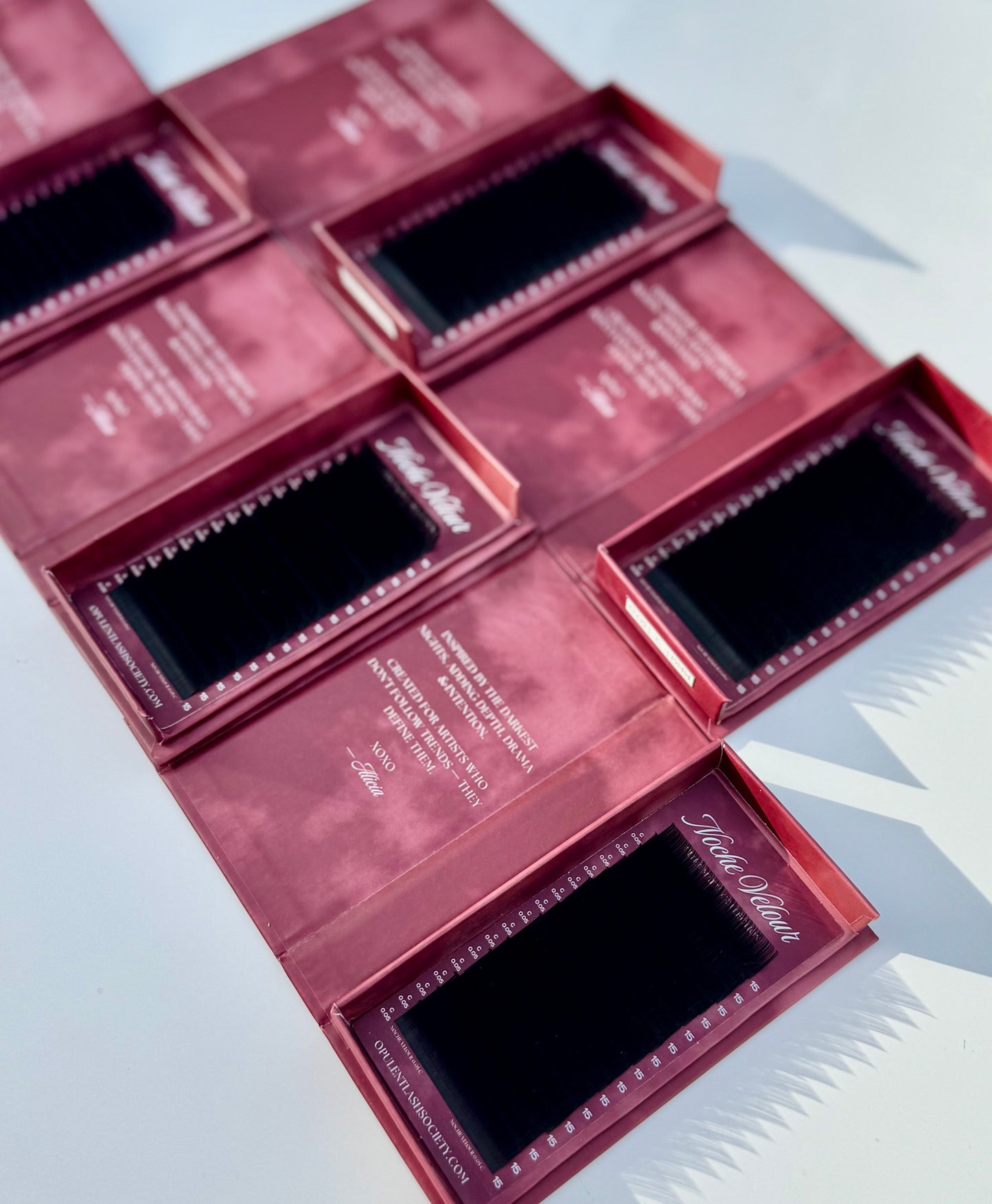 Noche Velour — Ultra Matte Volume Lash Trays