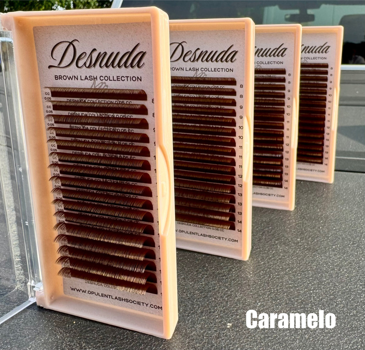 Desnuda Collection — Brown Lash Trays